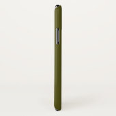 Star Stencil Classic on Khaki Green Case-Mate iPhone Case (Achterkant / rechts)