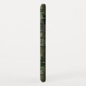 Star Stencil Decal Green Camouflage Case-Mate iPhone Case (Achterkant/rechts)