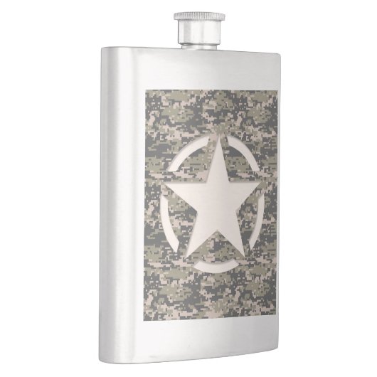 Star Stencil  Digital Camo Style Flacon (Rechts)
