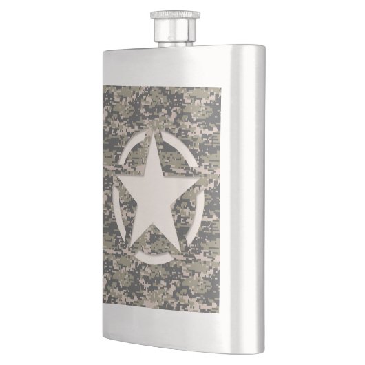 Star Stencil  Digital Camo Style Flacon (Links)