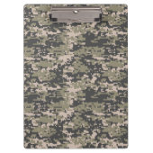 Star Stencil  Label Digital Khaki Style Klembord (Voorkant)