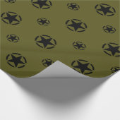 Star Stencil Pattern Cadeaupapier (Hoek)