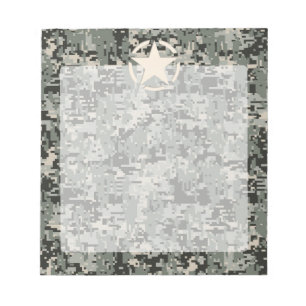 Star Stencil voor digitale camouflage Notitieblok