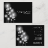 Star-strengen - zwart visitekaartje (Voorkant / Achterkant)