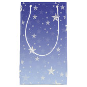 Star Studded Blue Klein Cadeauzakje (Voorkant)