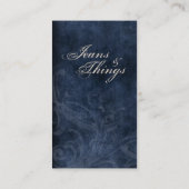 Star Suede Carte de visite Rouge Bleu États-Unis (Dos)