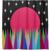 Star Sunset Douchegordijn (Voorkant)