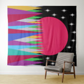 Star Sunset Tapestry Wandkleed (In Situ (horizontaal))