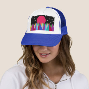 Star Sunset Trucker Hat Pet