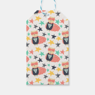 Star Super Hero Cadeaulabel