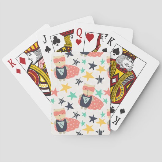 Star Super Hero Pokerkaarten (Achterkant)