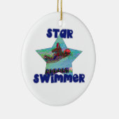 STAR SWIMMER CHRISTMAS ORNAMENT SJABLOON (Rechts)