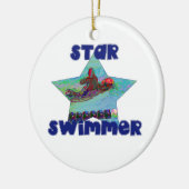 STAR SWIMMER CHRISTMAS ORNAMENT SJABLOON (Links)