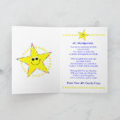 Star Teacher Merci de la classe (Intérieur)