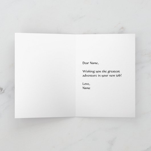 Star Teacher Wenskaart Kaart (Binnen)