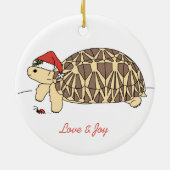 Star Tortoise Ornament (Achterkant)