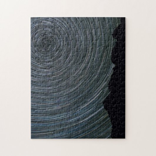 Star Trails Around Polaris Ingalls Pass Legpuzzel (Verticaal)