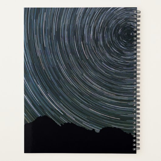 Star Trails Around Polaris Ingalls Pass Planner (Achterkant)
