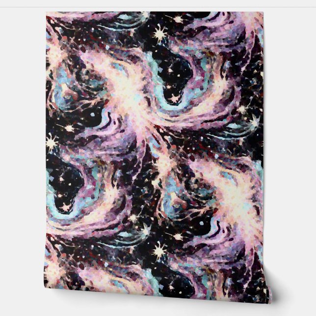 Star Trails Behang (Afrollen)