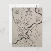 Star Trails Briefkaart (Voorkant / Achterkant)