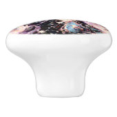 Star Trails Keramische Knop (Zijkant)