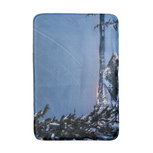 Star Trails | Nationaal park Crater Lake Badmat (Voorkant Verticaal)