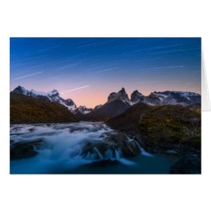 Star Trails sur Torres Del Paine