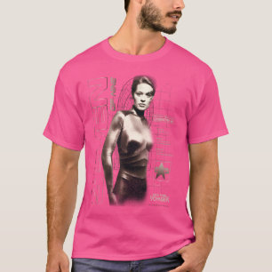Star Trek Voyager Zeven van Negen Officier Schemat T-shirt