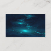 Star Valley Modern Abstracte fractal Art Visitekaartje (Achterkant)
