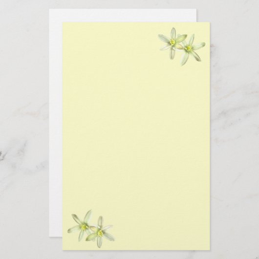 Star van Bethlehem Stationery Briefpapier (Voorkant / Achterkant)