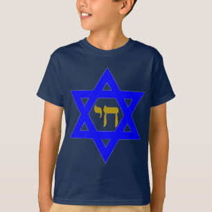 STAR van David en symbool van LIFE T-shirt