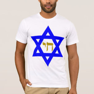 STAR van David en symbool van LIFE T-shirt