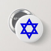 STAR VAN DAVID RONDE BUTTON 5,7 CM (Voorkant /achterkant)
