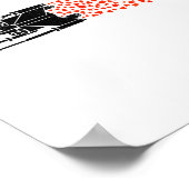 Star War Valentines Day Luke R2 D2 X Wing Hearts  Poster (Hoek)