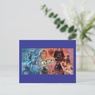 Star Wars-dag wenskaart (4 mei) Briefkaart