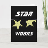 Star Worns Humor Kaart (Voorkant)