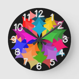 Star Wreath  Ronde Klok