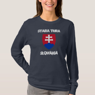 Stara Tura, Slowakije met wapenschild T-shirt