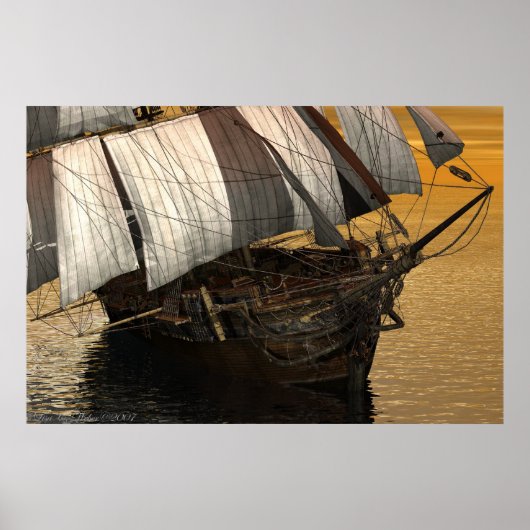 Starboards Bow Poster (Voorkant)