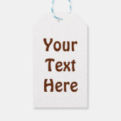 Starbrand Cadeaulabel (Achterkant)