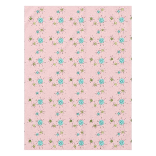 Starburst atomique rose Iconique Nappe (Devant)