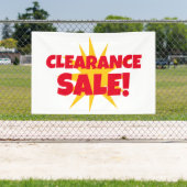 Starburst Clearance Sale Banner (Insitu)
