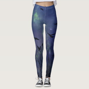 Starburst Crows Leggings