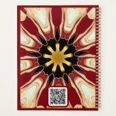 Starburst | Deep Crimson & Gold Luxury Organizer w (Dos)