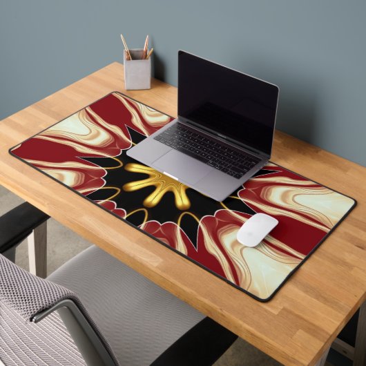 Starburst | Deep Crimson & Gold Luxury Workspace A Bureaumat (Kantoor 2)
