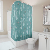 Starburst Diamond Cats Douchegordijn (In situ)