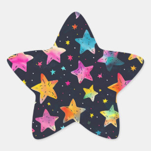 Starburst Dreams Ster Sticker