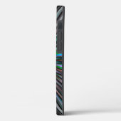 Starburst explosie patroon Hoesje-Mate iPhone case (Achterkant / Links)