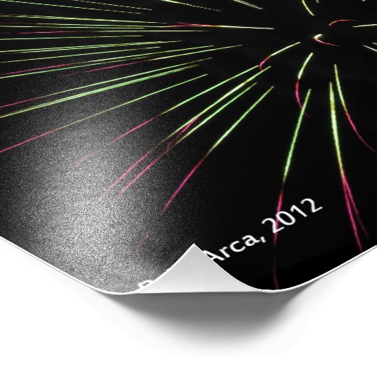 Starburst Fireworks Photo (Coin)