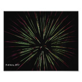 Starburst Fireworks Photo (Devant)